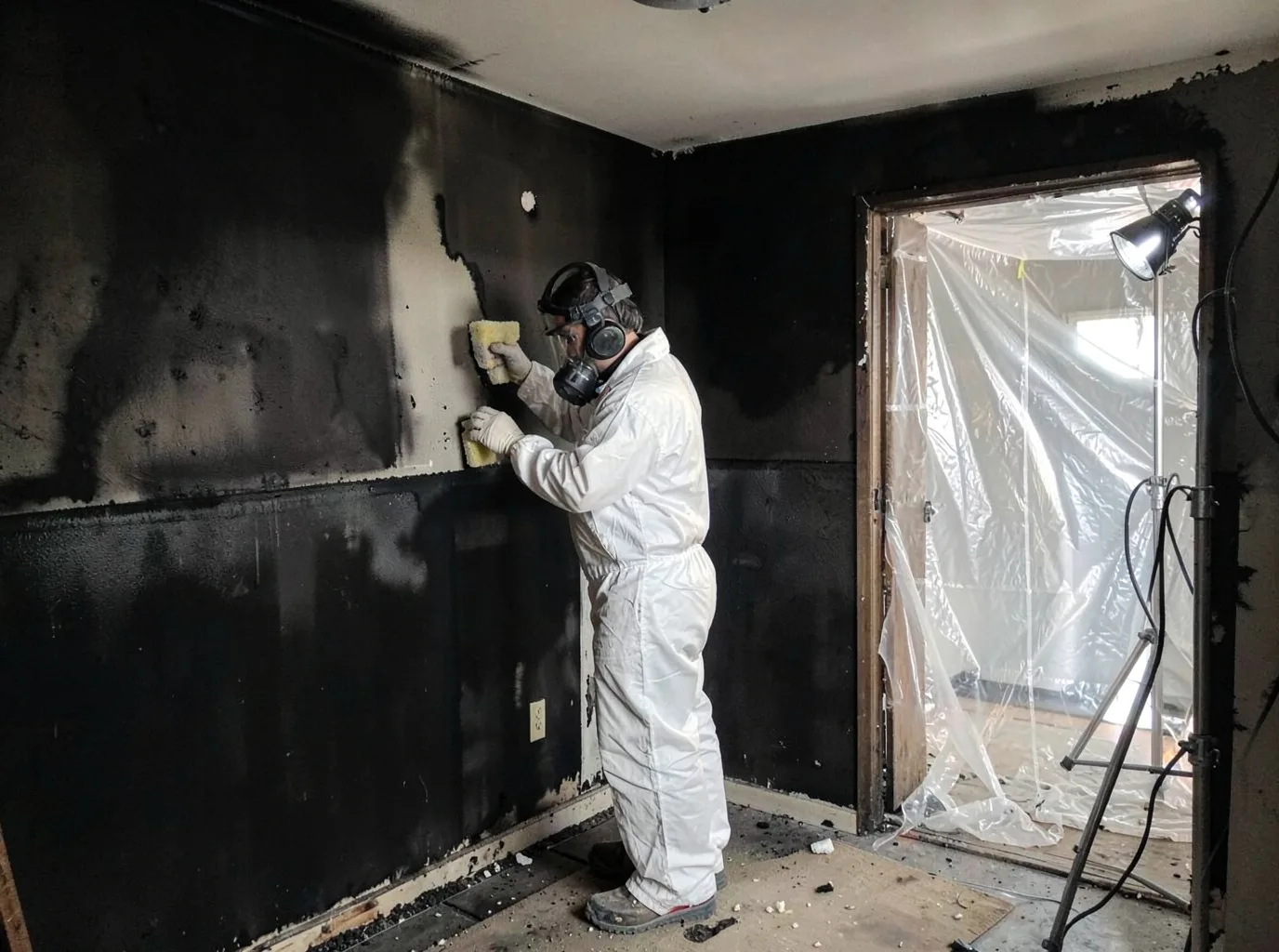 Fire Damage Restoration company in Ewen, MI
